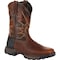 Durango Men's Western Boot, 7 W, Leather, 11 in H, Tobacco DDB0204 - alternate 1